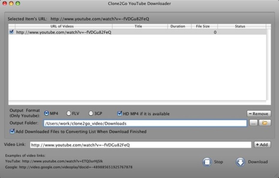 Mac video download and editing